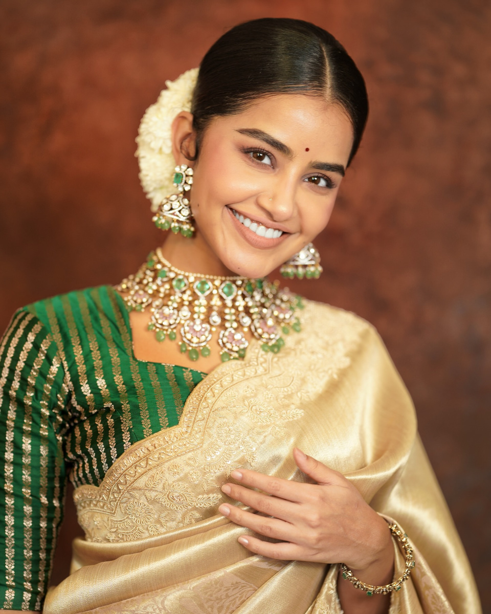 Anupama-Parameswaran-Hot-Saree-Pics-07