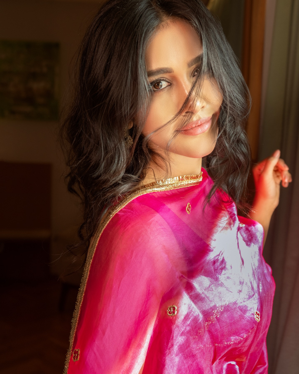 Nabha Natesh Hot Pics in Half Saree 