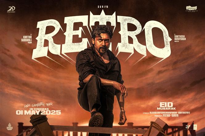 Suriya’s ‘Retro’ Set for Netflix Premiere on May 31, 2025