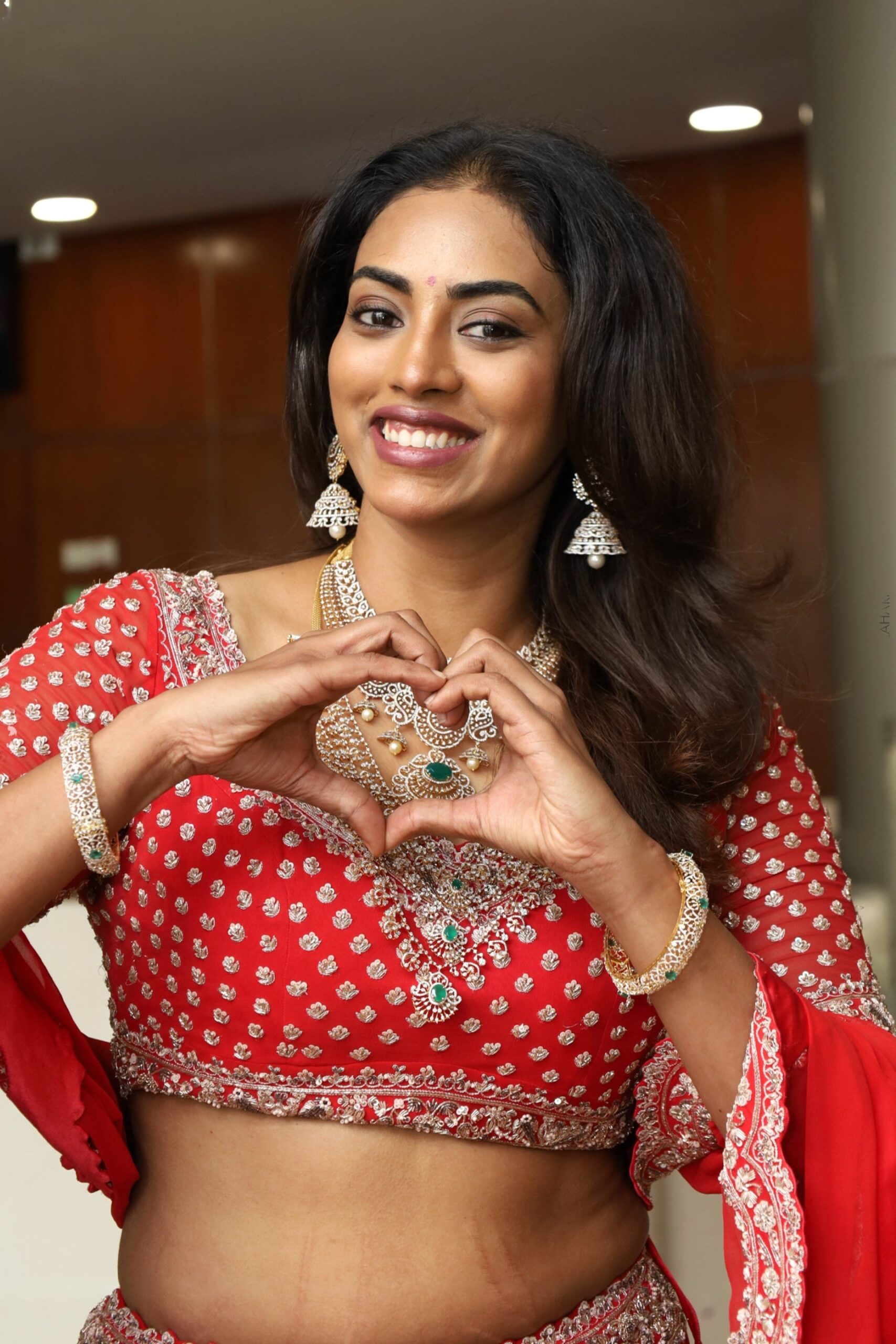 Kamakshi Bhaskarla Stuns at Hi Life Brides Launch Event