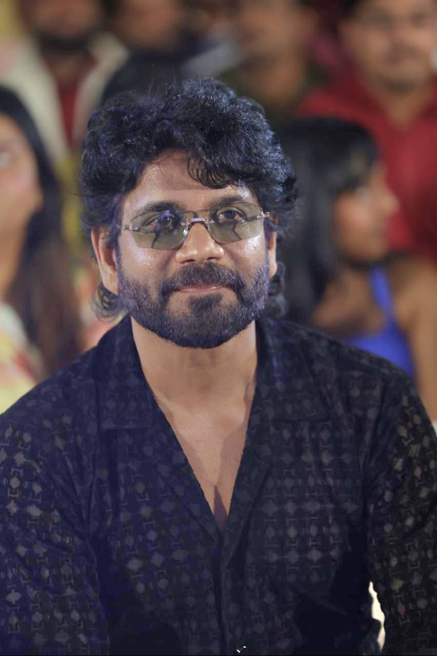Akkineni Nagarjuna Coolie pre-release event hyderabad
