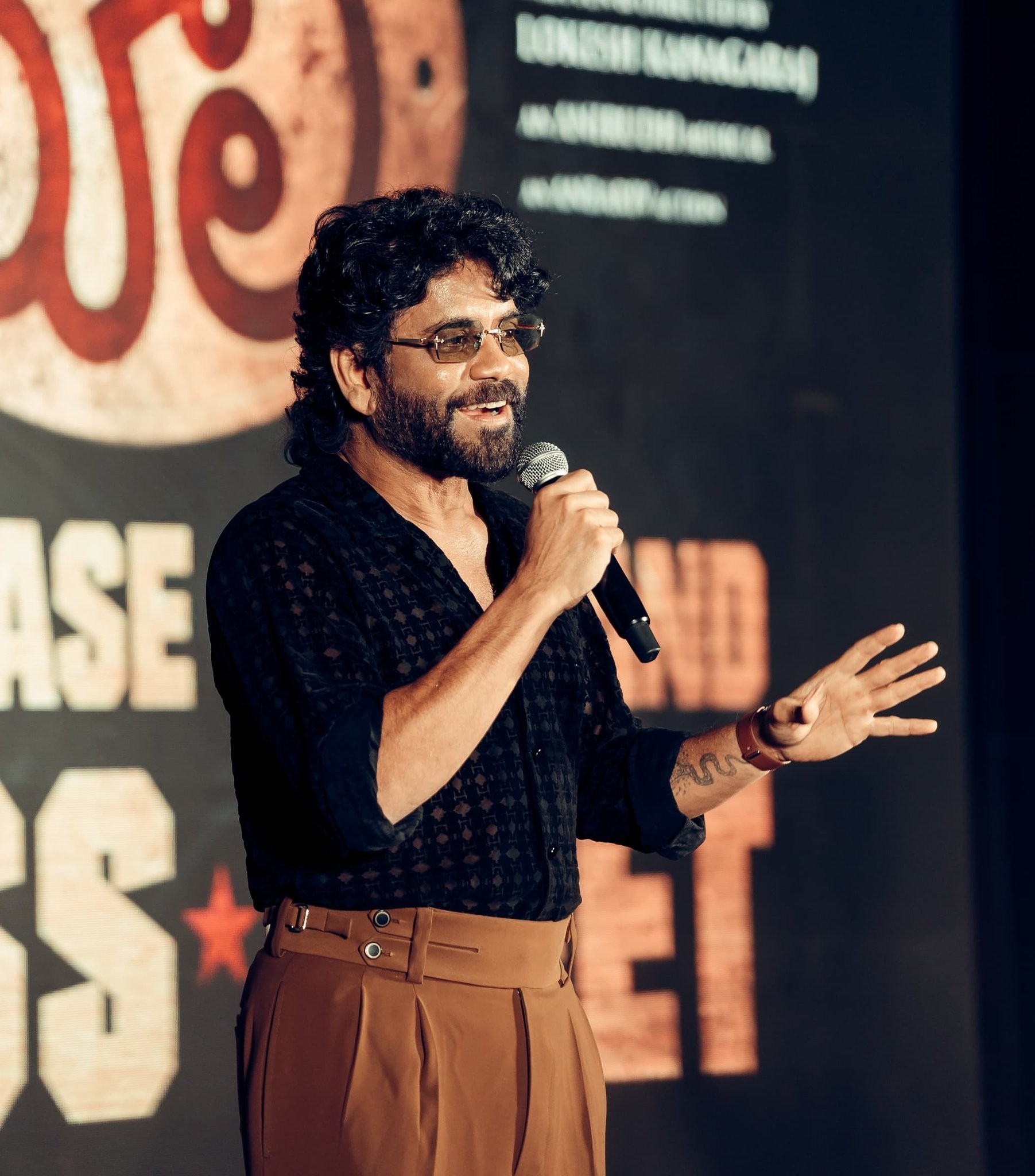 Akkineni Nagarjuna Coolie pre-release event hyderabad