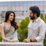 Karthi and Krithi Shetty promotional activities for their Tamil film, Vaa Vaathiyaar