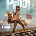 Ram Charan poster from peddi movie-Peddi trailer